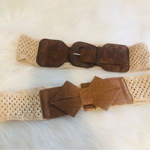 { rue 21 } • crochet belts